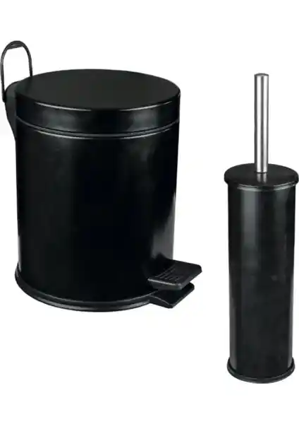 MaxiFlow 2'li Tuvalet Çöp Kovası ve Fırça Seti Modern Tasarım ve Kullanım Avantajlarıyla