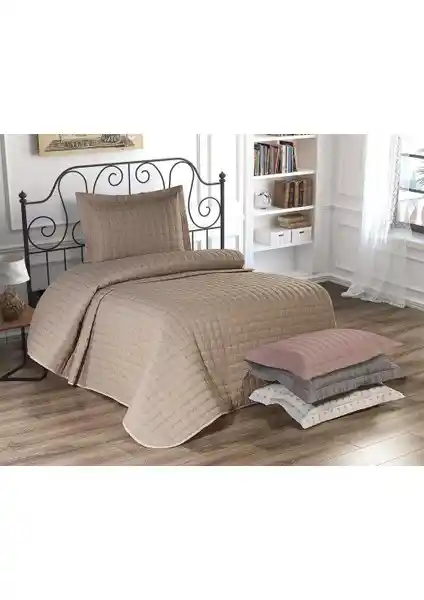 Meltem Tek Kişilik Yatak Örtüsü Modern Tasarım ve Dayanıklı Kumaş ile Konfor Sunar