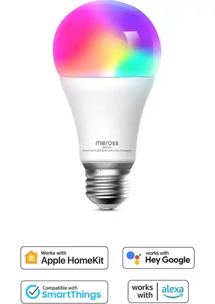 Meross Wi-Fi Uzaktan Kontrol Edilebilir RGB LED Ampul Özellikleri ve Kullanım Avantajları