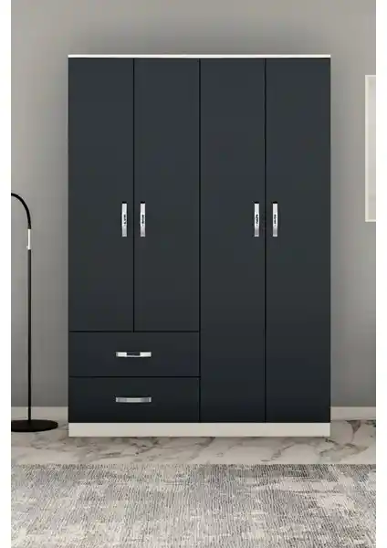 Metalia Gm 074 Novay 4 Kapılı 2 Çekmeceli Gardrop İncelemesi ve Kullanıcı Yorumları