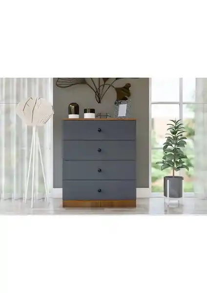 Metalia Gm 086 Almina Şifonyer: Modern ve İşlevsel Tasarım ile Ev Dekorasyonunu Zenginleştirir