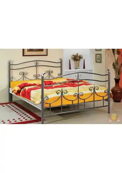 Metalia Gm 109 Hünkar Çift Kişilik Ferforje Karyola – Estetik ve Dayanıklı Tasarım