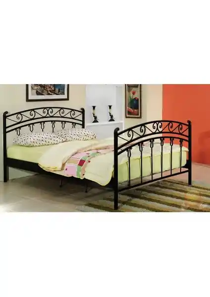 Metalia Gm 110 Aşiyan Ferforje Çift Kişilik Yatak Odası Yatakları Güncel Tasarımlar