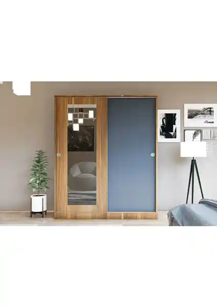 Metalia Gm 345 Sedef Sürgülü Aynalı Gardrop İncelemesi ve Özellikleri