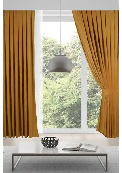 Meva Home Kadife Fon Perde: Şık ve Dayanıklı Modern İç Mekan Dekorasyonu Ürünü