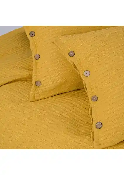 Meyn Collection Çok Amaçlı Çeyizlik Pike ve Yastık Kılıfı Seti 220x240 cm Modern ve Şık Tasarım