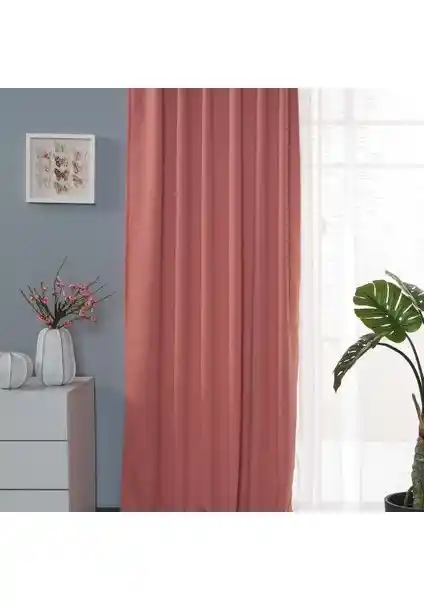 Miabella Home Blackout Güneşlik Fon Perde 145x210 cm - Işık Geçirmez ve Modern Tasarım