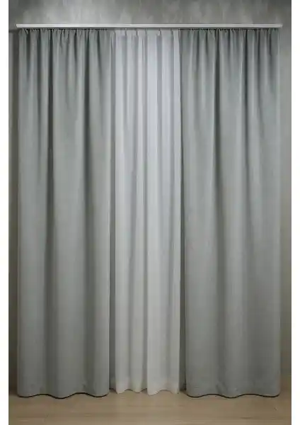 Miabella Home Kadife Fon Perde Tek Kanat 13257 Estetik ve Fonksiyonellik Sunar