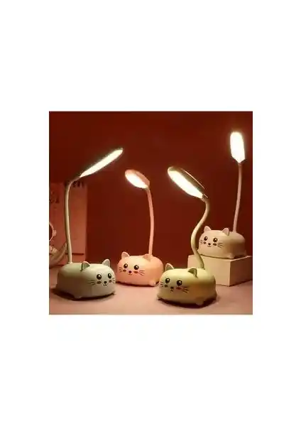 MiniHome Avec AV-601 Sevimli Kedi Figürlü USB Şarjlı Masa Lambası Özellikleri