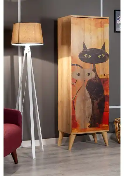 Mobetto Bingo Cat 8 Raflı Çok Amaçlı Mutfak ve Banyo Dolabı Detayları ve Kullanım Alanları