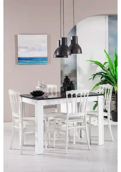 Mobetto Mirage / Miray Mutfak Masası Takımı: Modern ve Şık Tasarım, Dayanıklı ve Pratik Kullanım