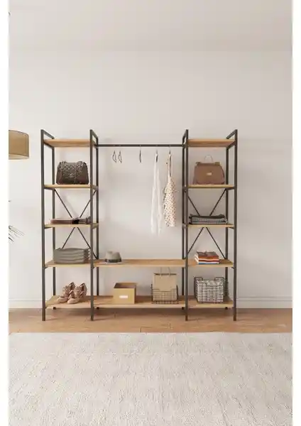 Mobitopya Nilamu Elbise Dolabı: Estetik ve Fonksiyonellik Sunan Geniş Depolama Çözümü