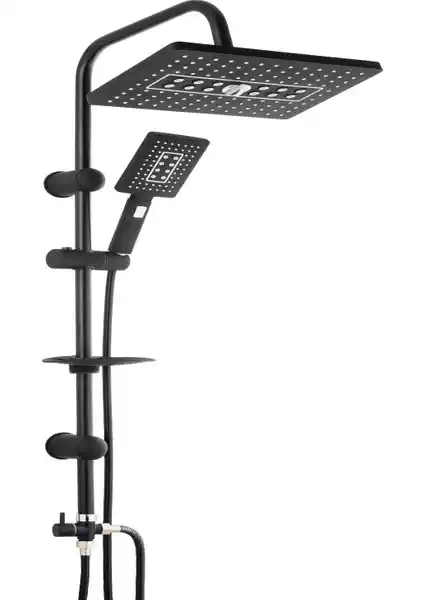 Moda Mix Singapur Siyah Robot Duş Seti Modern Tasarım ve Uzun Ömürlü Kullanım için Ideal