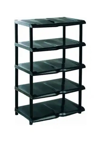 Modatools Ayakkabılık 5 Li Siyah: Modern ve Şık Depolama Çözümü