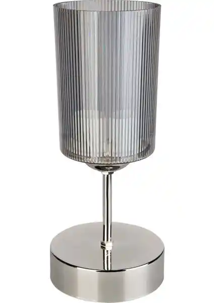 Modelight Nera Abajur Gümüş ve Füme Renk Seçenekleriyle Modern Aydınlatma Çözümü