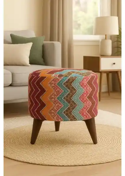 Modern Ayaklı Dekoratif Puf: Estetik ve Fonksiyonelliğin Birleştiği Şık Mobilya Parçası