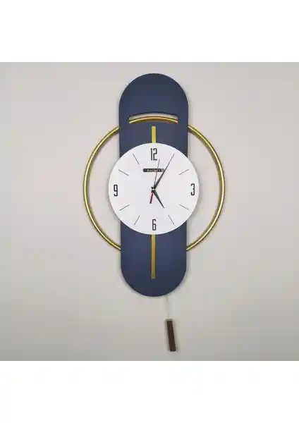 Modern Gold Sarkaçlı Duvar Saati S32 - Estetik ve Fonksiyonellik Bir Arada