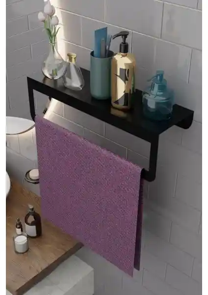 Modern Siyah Metal Havluluk ve Raflı Havluluk Ürünlerinin Özellikleri ve Kullanım Avantajları