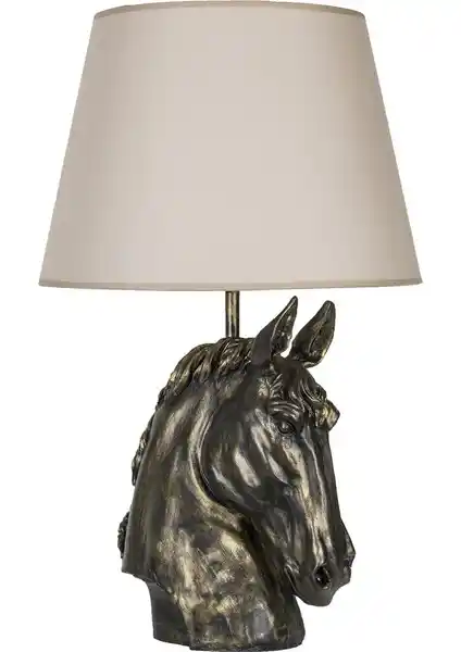 Modern Tasarım ve Fonksiyonelliğe Sahip Qdec Altın Bej Abajur Ürünü Detayları ve Özellikleri