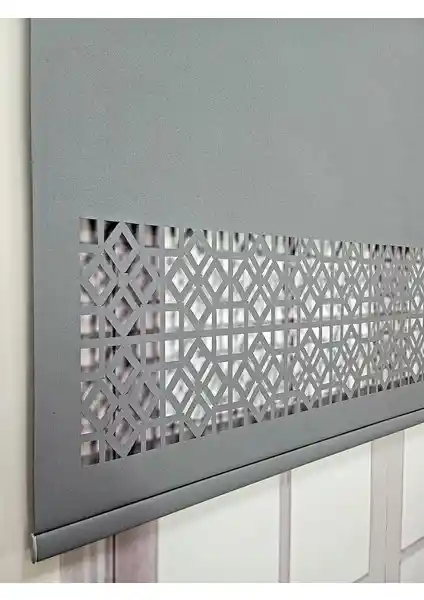 Modern ve Dayanıklı Desenli Lazer Kesim BBB Stor Perde - Şık ve Kullanışlı Tasarım