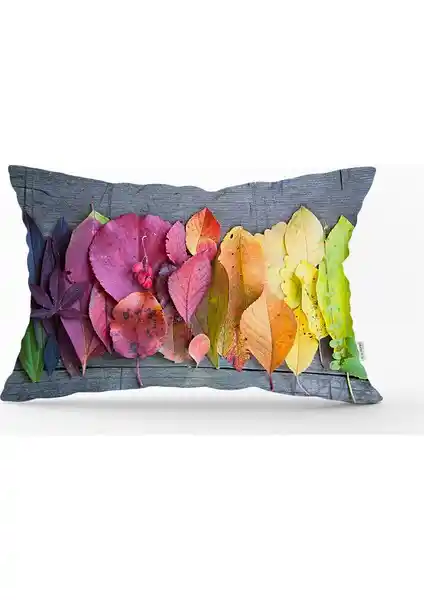 Modern ve Dayanıklı Dijital Baskılı Dikdörtgen Yastık Kılıfı 35x55 cm Ev Dekorasyonuna Şıklık Katar