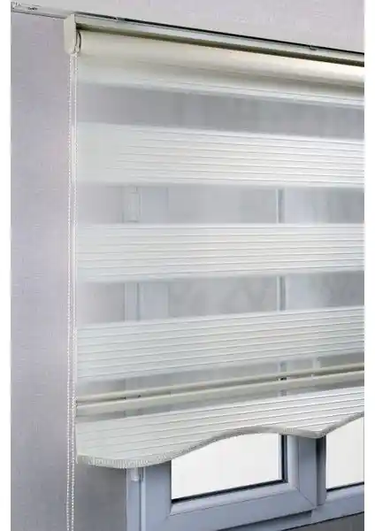 Modern ve Şık Brillant Etekli Krem Pileli Zebra Stor Perde Özellikleri ve Kullanım İpuçları