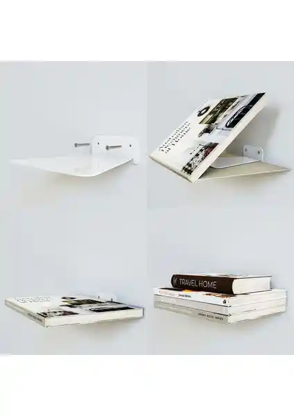 Modern ve Yenilikçi Metal Sihirbaz Raf ile Dekorasyonunuza Şıklık Katın