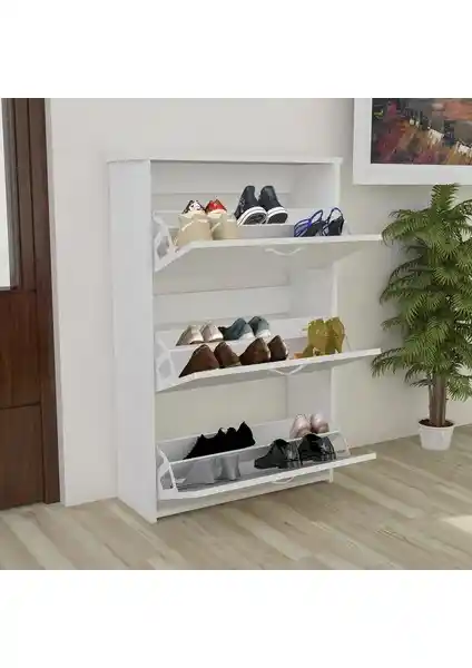 Modilayn Düşer Kapaklı Ayakkabılık: Şık ve Dayanıklı Tasarım ile Fonksiyonellik