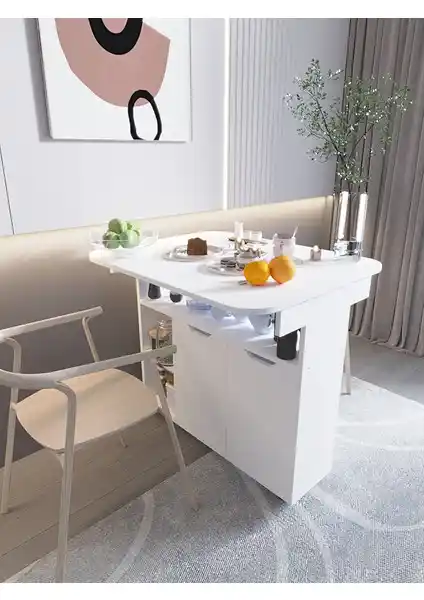 Moka Park AVM Kelebek Mutfak Masası: Modern ve Dar Alanlar İçin Fonksiyonel Tasarım