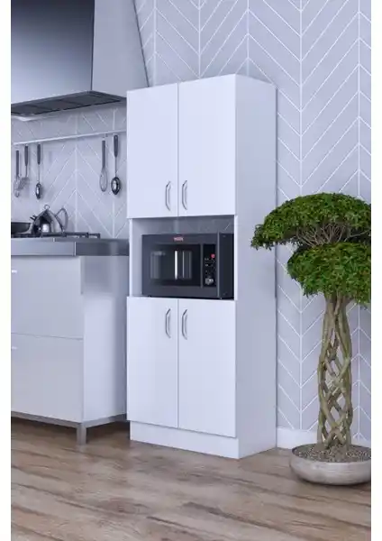 Moka Park AVM Nisan Çok Amaçlı Mutfak Dolabı Modern Tasarım ve Fonksiyonellik Sunar