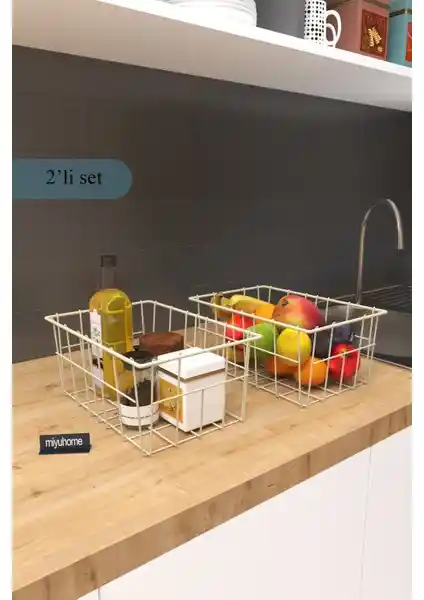 Moniev 2'li Büyük Boy Düzenleyici: Çok Amaçlı ve Modern Depolama Çözümü