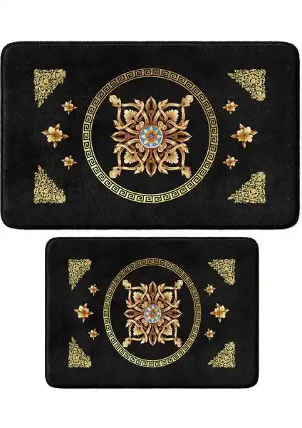 Monnhein 2'li Banyo Paspası Seti Güvenlik ve Estetiği Bir Araya Getirir