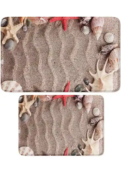 Monnhein İki'li Banyo Paspası Seti Güvenlik ve Estetik Bir Arada