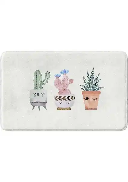 Monnhein Sevimli Tasarımlı Mikrofiber Banyo Paspası Güvenlik ve Estetik Bir Arada