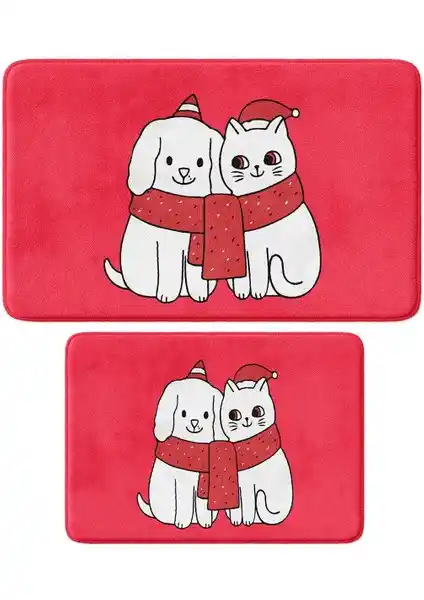 Monnhein Sevimli Yılbaşı Dekoru ve Çok Amaçlı Banyo Paspası Özellikleri