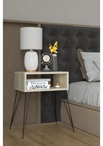 Montana Remaks Elit Metal Ayaklı Komodin: Modern Tasarım ve Dayanıklılık Özellikleri