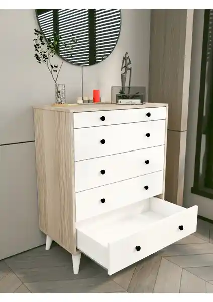 Montenero Şifonyer Cordoba: Estetik ve Fonksiyonellik Sunan Modern Mobilya Parçası