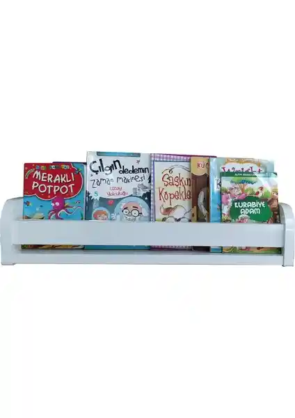 Montessori Duru Serisi Tekli Montessori Kitaplık Çocuk Odaları İçin Fonksiyonel ve Şık Tasarım