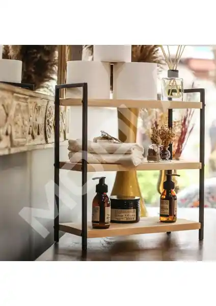 Moola Mutfak ve Banyo Rafı: Estetik ve Fonksiyonelliği Bir Arada Sunan Doğal Ahşap Tasarım