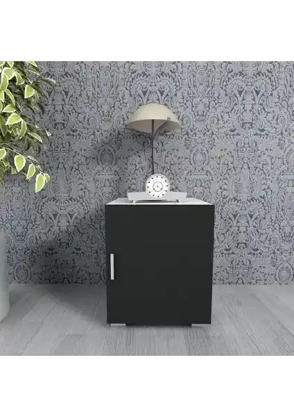 Moonlife Siyah Komodin: Modern ve Dayanıklı Tasarımla Yatak Odalarına Şıklık Katın