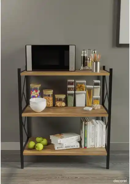 Morpanya Arose Metal Tekli Mutfak Rafı: Geniş ve Dayanıklı Çok Amaçlı Depolama Çözümü