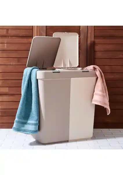 Motek Duo Laundry Çamaşır Sepeti: Modern ve Fonksiyonel Çamaşır Düzenleme Çözümü