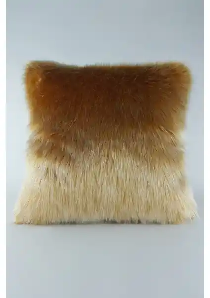 Mrs.Gugar Peluş Kırlent Kılıfı Hardal Renk ile Ev Dekorasyonunda Şıklık ve Konfor