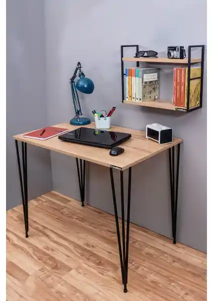 Mudesa Çalışma Masası: Modern ve Dayanıklı Tasarım ile Ofis ve Genç Odalarına Uygun