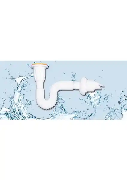 Muffmatik Çekvalfli Körüklü Lavabo Sifonu: Hijyen ve Kullanım Kolaylığı Sunan Modern Tasarım