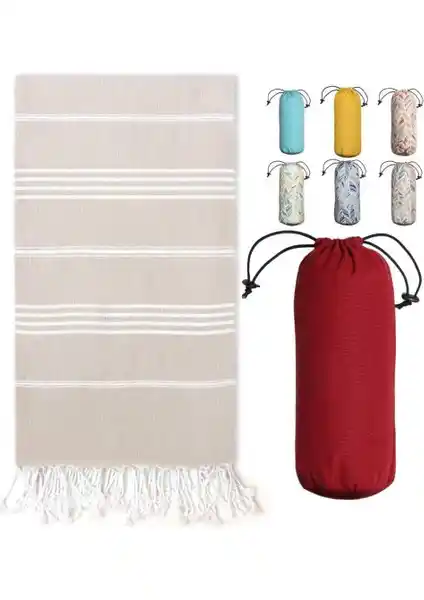 Mulberry Makro Peştemal Doğal Pamuklu Hafif ve Dayanıklı Banyo ve Plaj Havlusu