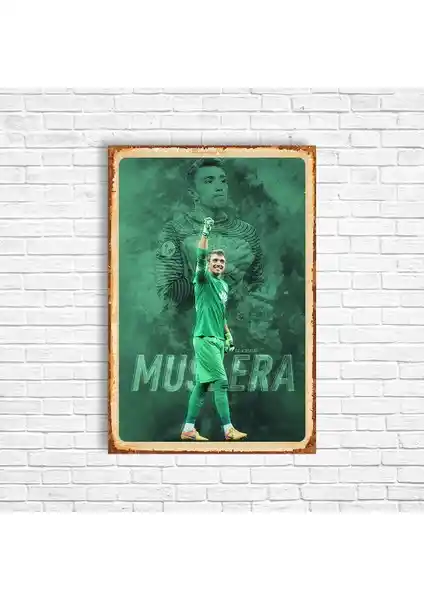 Muslera Retro Ahşap Poster ile Ev ve Ofis Dekorasyonunuza Şıklık Katın