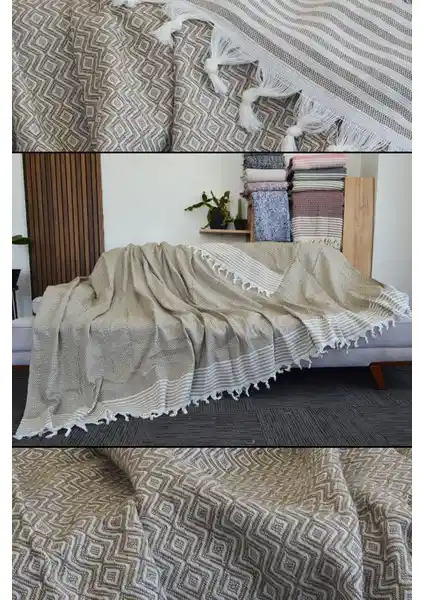 Mutlu Çeyiz Diamond Pamuklu Kanepe ve Çekyat Örtüsü Estetik ve Fonksiyonel Kullanım İçin