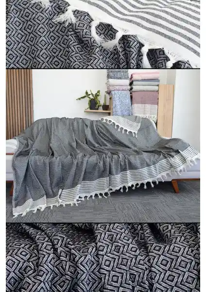 Mutlu Çeyiz Diamond Pamuklu Kanepe ve Çekyat Örtüsü Şıklık ve Fonksiyonellik Bir Arada