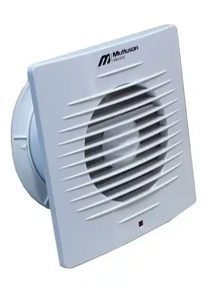 Mutlusan 100LÜK Aspiratör Banyo ve WC İçin Yüksek Performanslı Sessiz Havalandırma Cihazı